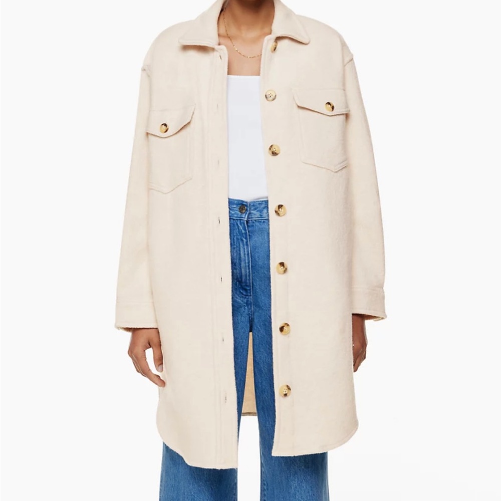 Wilfred Free Ganna Long Shirt Jacket
